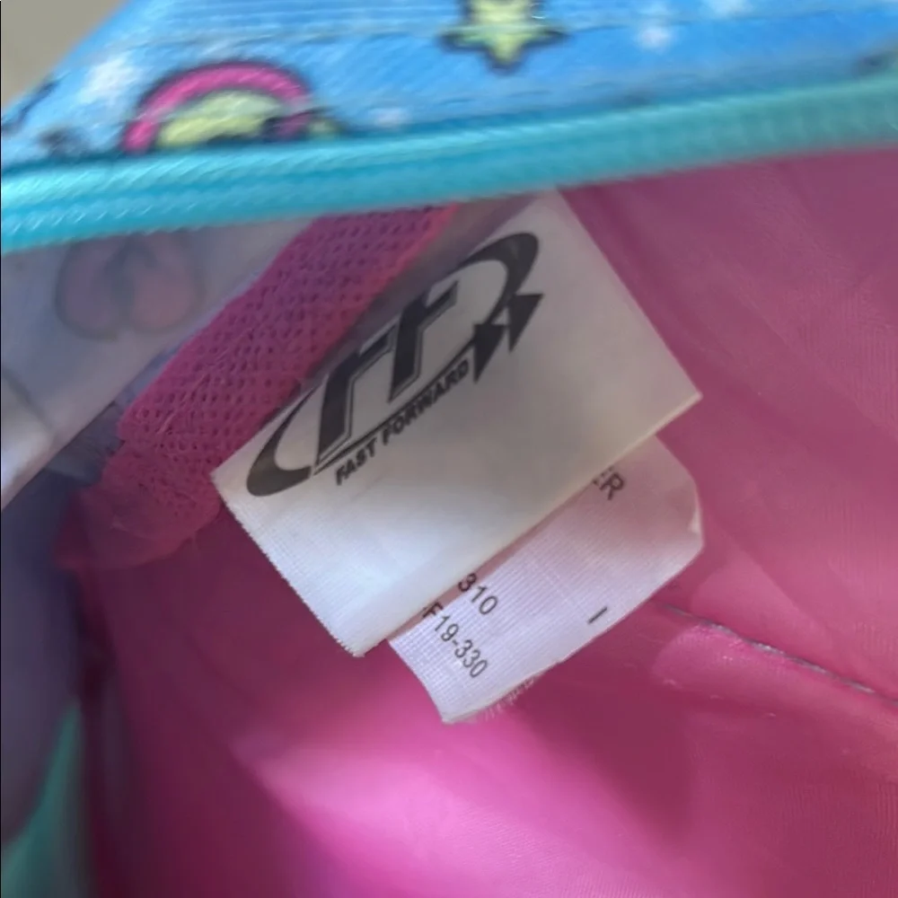 Pink and Blue Unicorn Fantasy Standard Size School Backpack